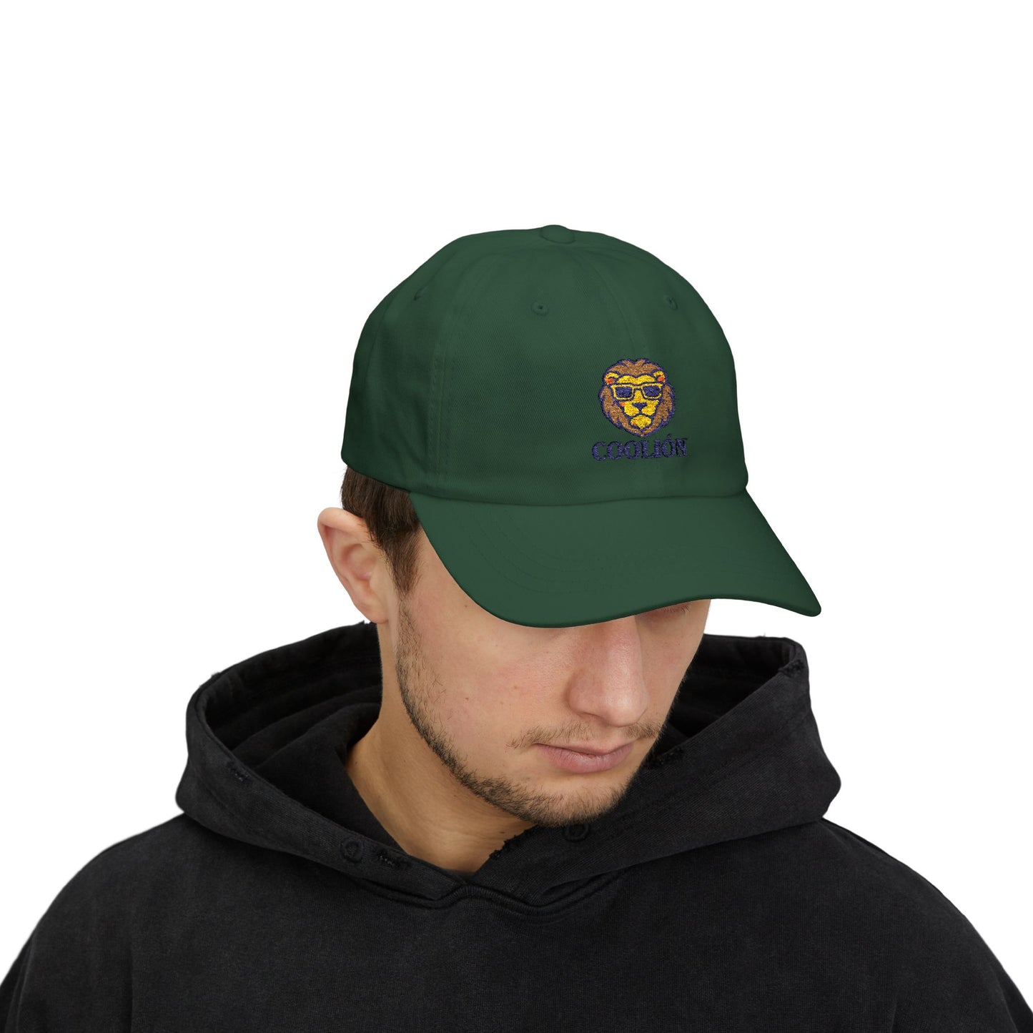 “Coolión Classic Dad Cap – Lion Logo”