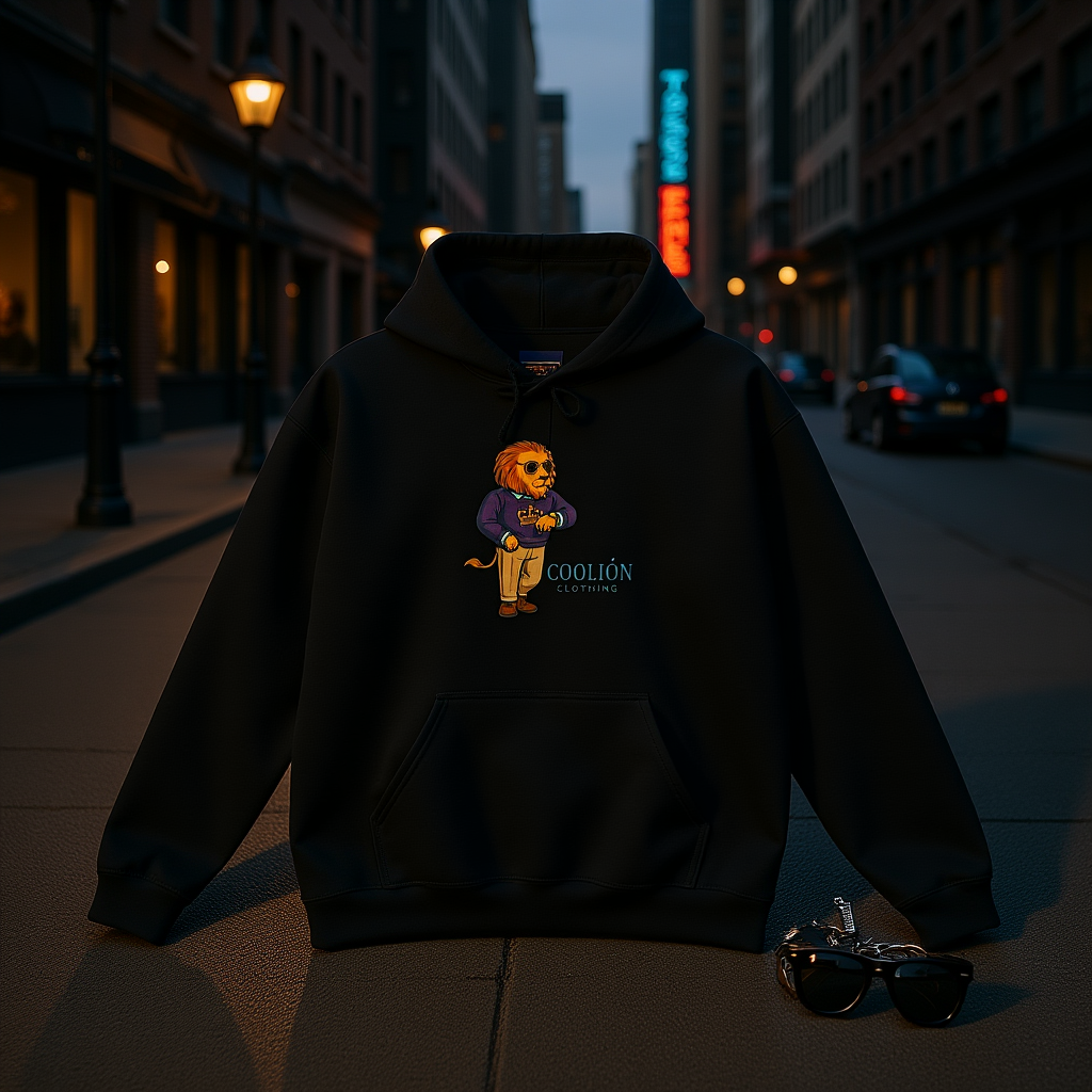 "Coolión Hoodie- Crown Time"