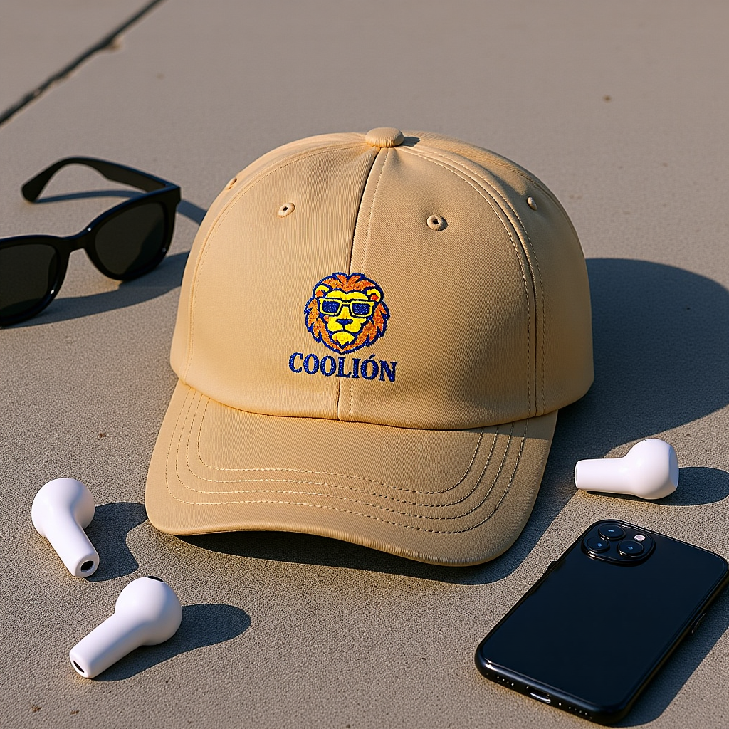 “Coolión Classic Dad Cap – Lion Logo”