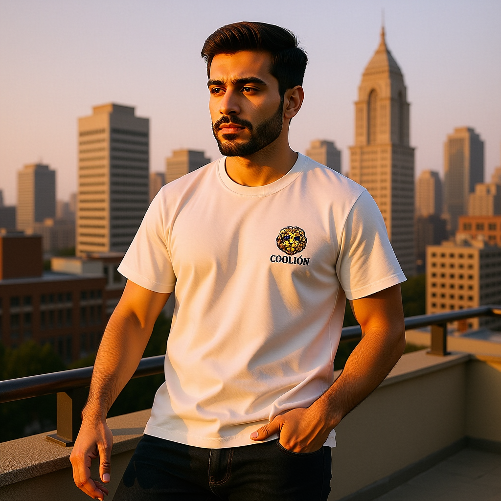 “Coolión Classic Tee – Lion Logo Edition”