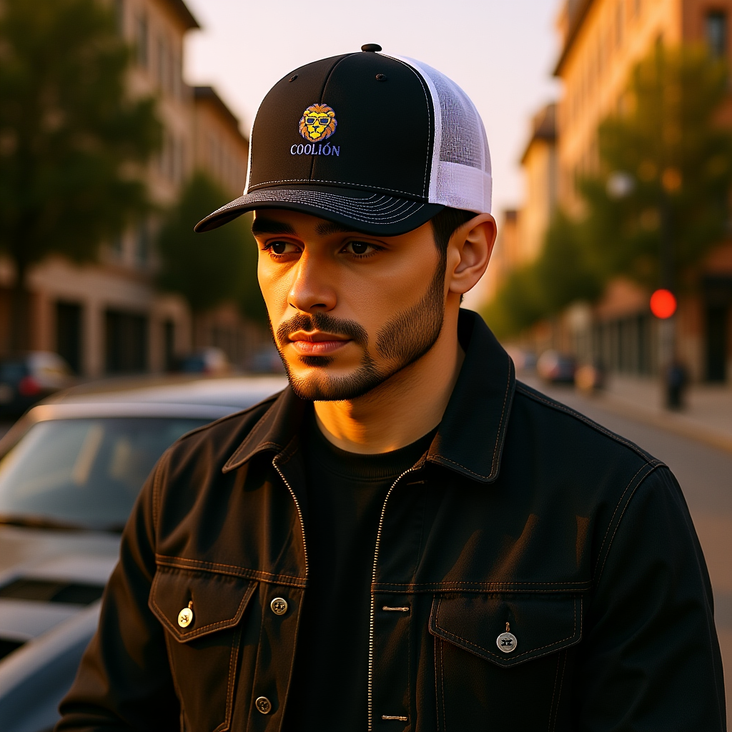 “Coolión Trucker Hat – Classic Lion Logo”