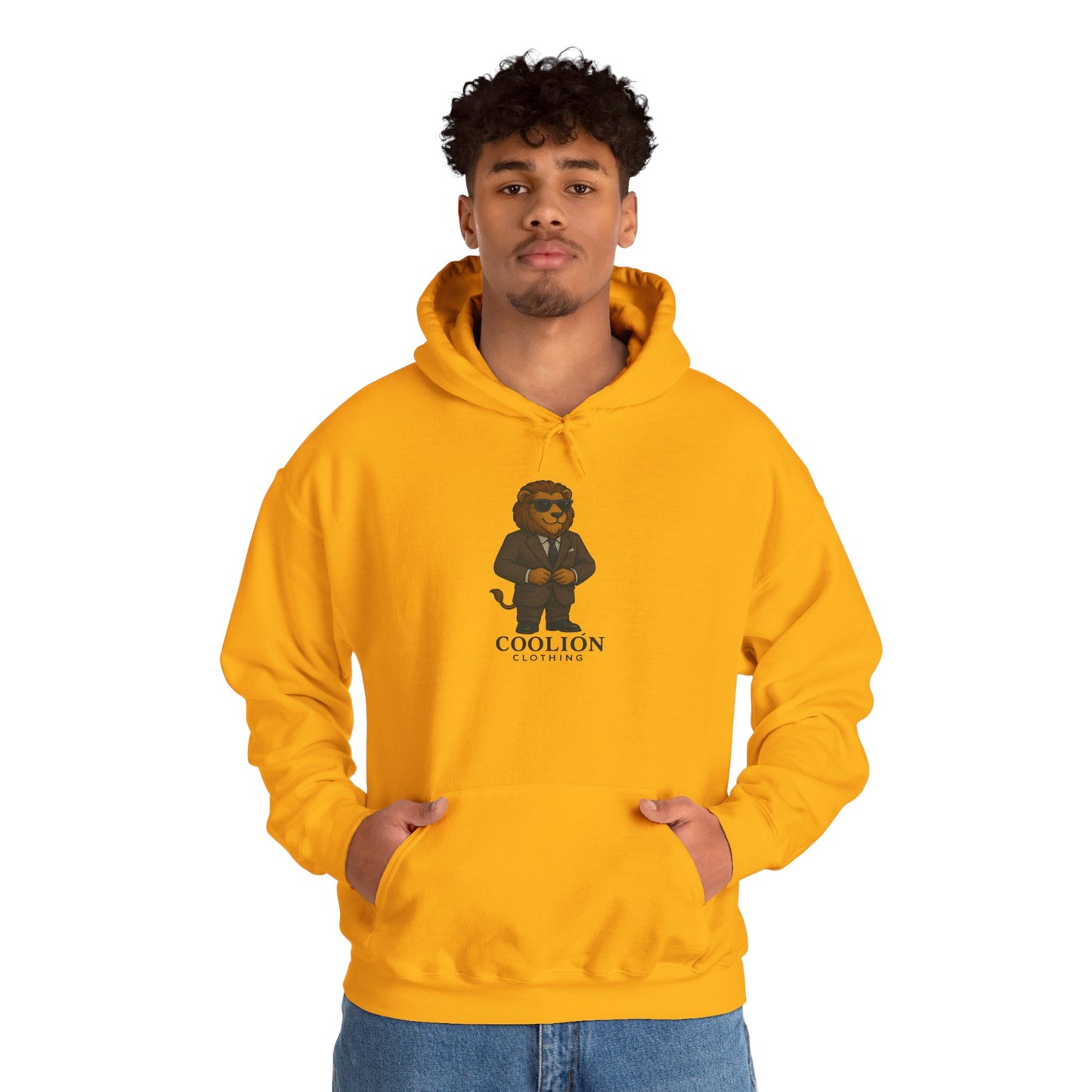 Coolión Clothing Business  Hoodie - Unisex Heavy Blend Sweatshirt, Cozy Streetwear, Gift for Animal Lovers, Stylish Casual Wear, Unique Graphic [...]