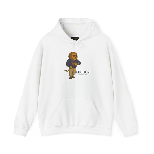 Coolión Clothing Time is Money Sweatshirt with Cool Lion Design, Unisex Hoodie, Casual Streetwear, Relaxed Fit, Perfect for Gifting