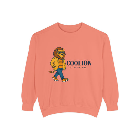 Chill Vibes Sweatshirt - Unisex Garment-Dyed, Casual Style, Perfect for Cozy Days, Gifts for Friends, Cool Streetwear