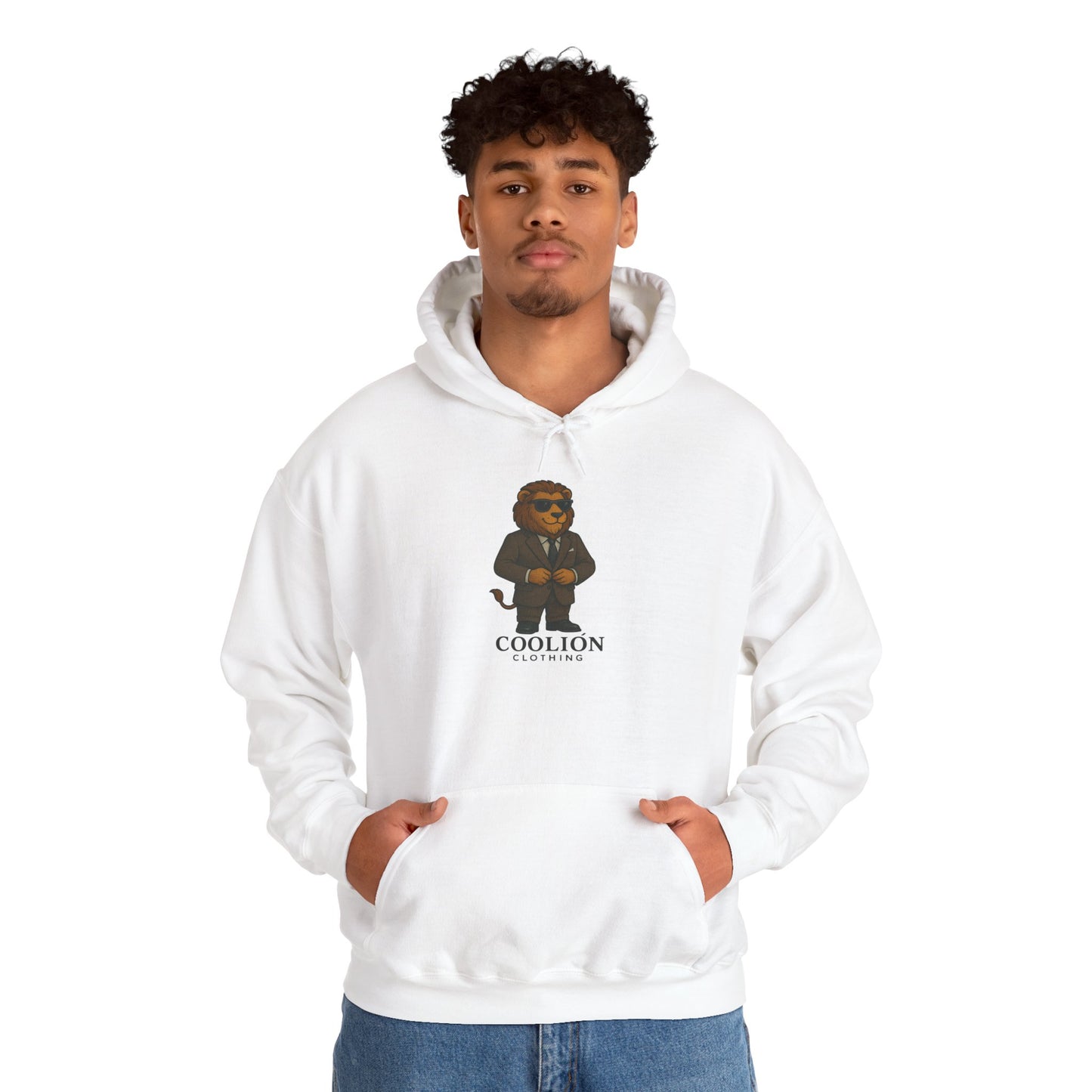 Coolión Clothing Business  Hoodie - Unisex Heavy Blend Sweatshirt, Cozy Streetwear, Gift for Animal Lovers, Stylish Casual Wear, Unique Graphic [...]