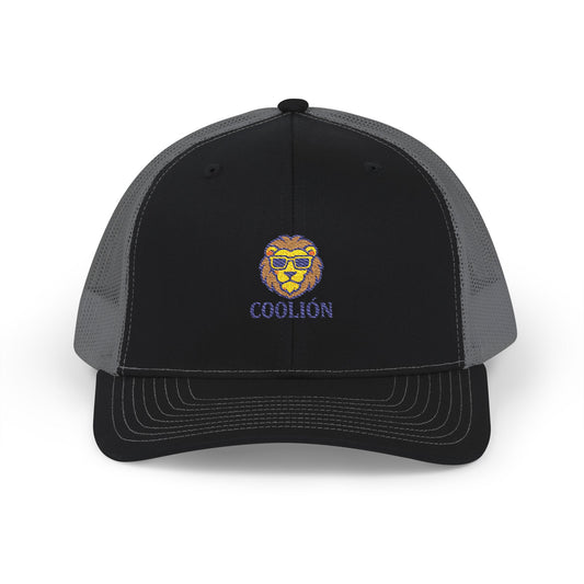 Cool Lion Snapback Trucker Cap - Stylish Embroidered Hat for Outdoor Fun, Festivals, Gifts, Casual Wear, and Everyday Style