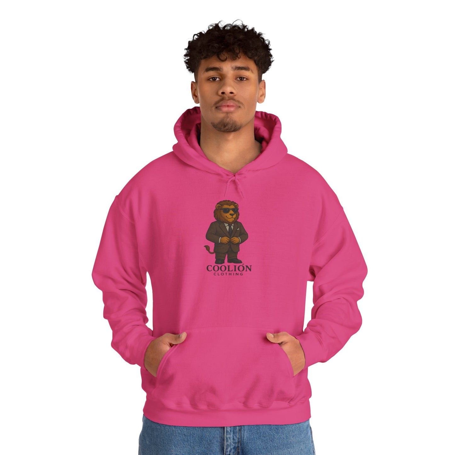 Coolión Clothing Business  Hoodie - Unisex Heavy Blend Sweatshirt, Cozy Streetwear, Gift for Animal Lovers, Stylish Casual Wear, Unique Graphic [...]