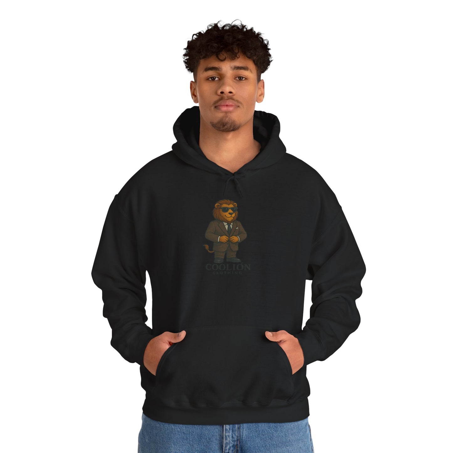 Coolión Clothing Business  Hoodie - Unisex Heavy Blend Sweatshirt, Cozy Streetwear, Gift for Animal Lovers, Stylish Casual Wear, Unique Graphic [...]