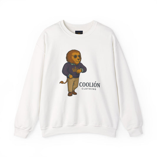 Coolión Clothing Time is Money Crewneck Sweatshirt | Unisex Fashion | Cozy Gift for Animal Lovers | Casual Wear | Streetwear Inspired