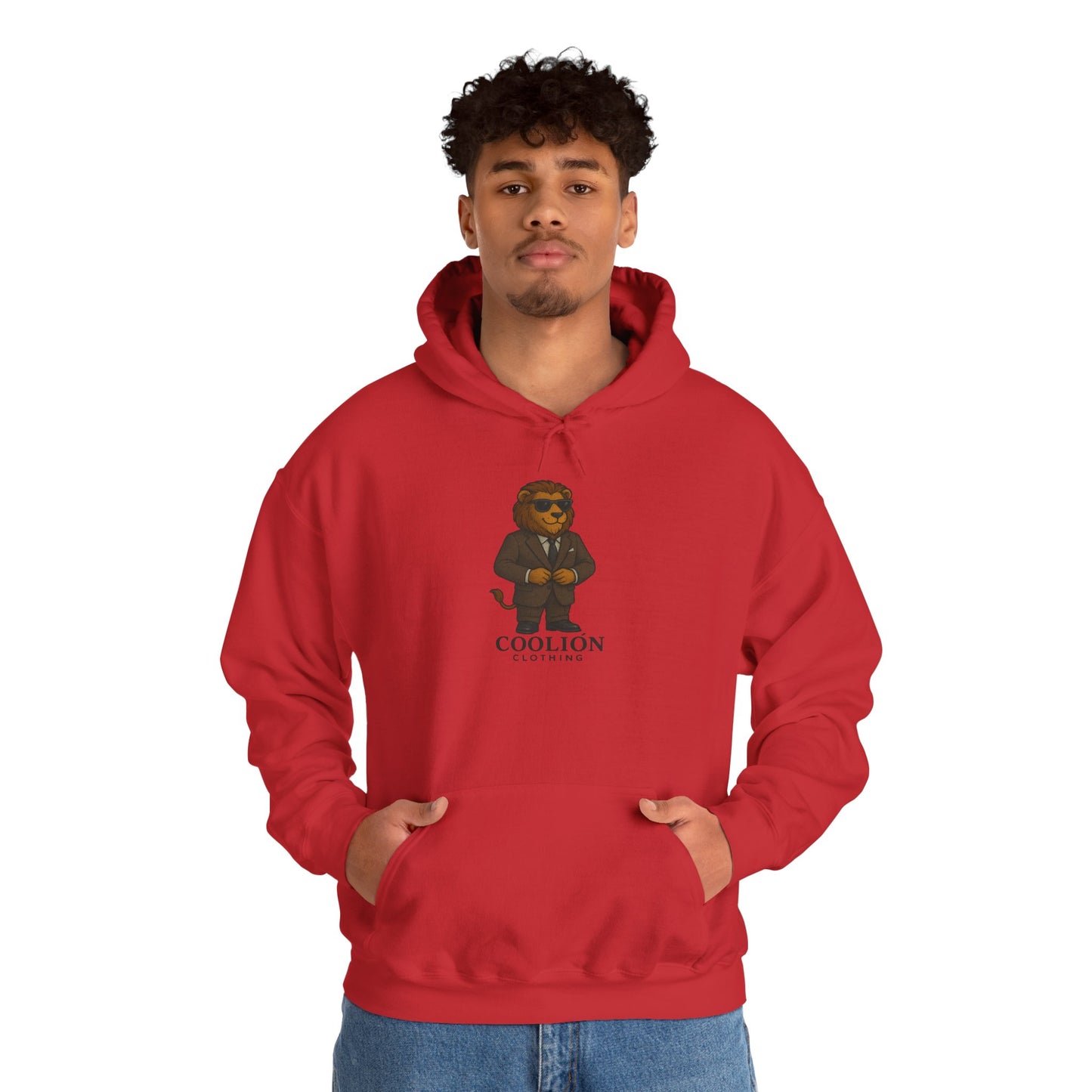 Coolión Clothing Business  Hoodie - Unisex Heavy Blend Sweatshirt, Cozy Streetwear, Gift for Animal Lovers, Stylish Casual Wear, Unique Graphic [...]