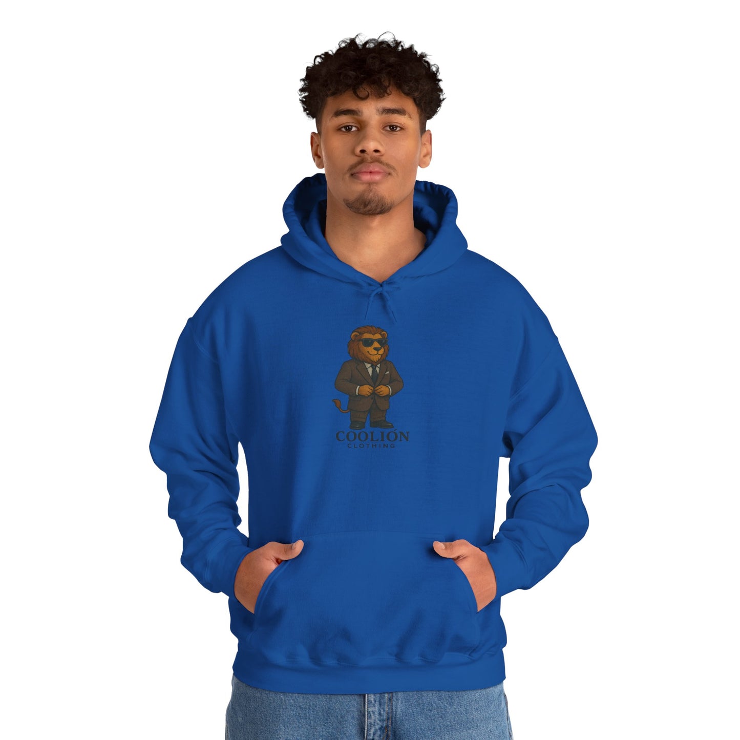 Coolión Clothing Business  Hoodie - Unisex Heavy Blend Sweatshirt, Cozy Streetwear, Gift for Animal Lovers, Stylish Casual Wear, Unique Graphic [...]