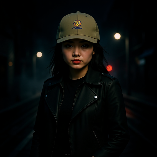 “Coolión Trucker Hat – Classic Lion Logo”